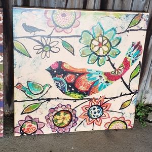 Floral Wall Art Home Decor